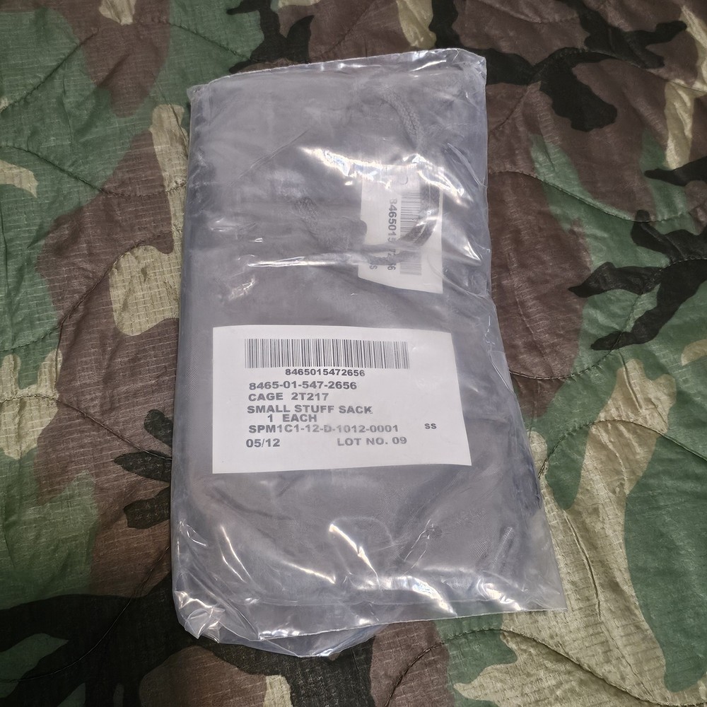 NEW USGI SMALL COMPRESSION STUFF SACK MODULAR SLEEP SYSTEM Foliage Green/Grey
