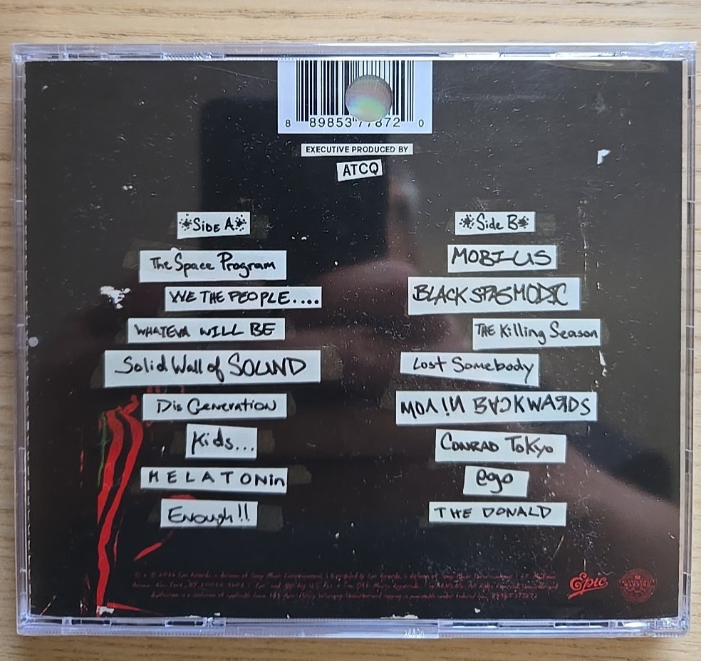 A Tribe Called Quest: We Got it from Here... CD new/sealed; punched bar code