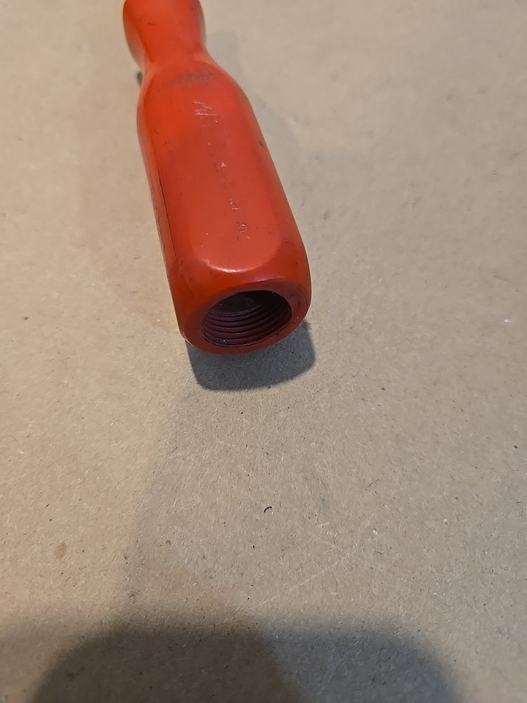 Mac Tools 1/4" Magnetic Bit Driver Red Handle USA MISSING END CAP PM84A