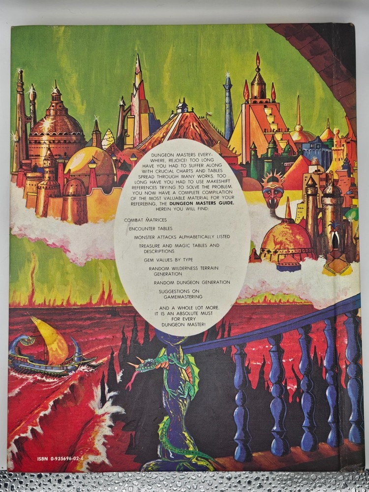 Dungeons & Dragons Advanced D&D Dungeon Master's Guide Revised Edition 1979