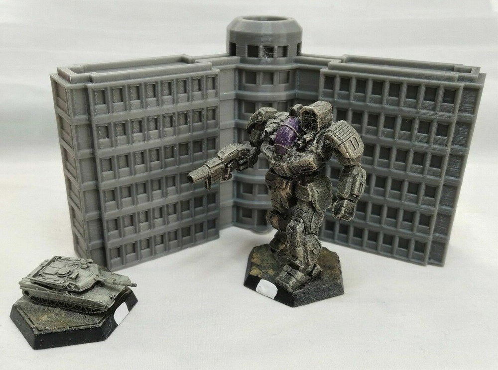 Sci-Fi Building 19 - Tabletop Wargame Terrain Battletech Warhammer