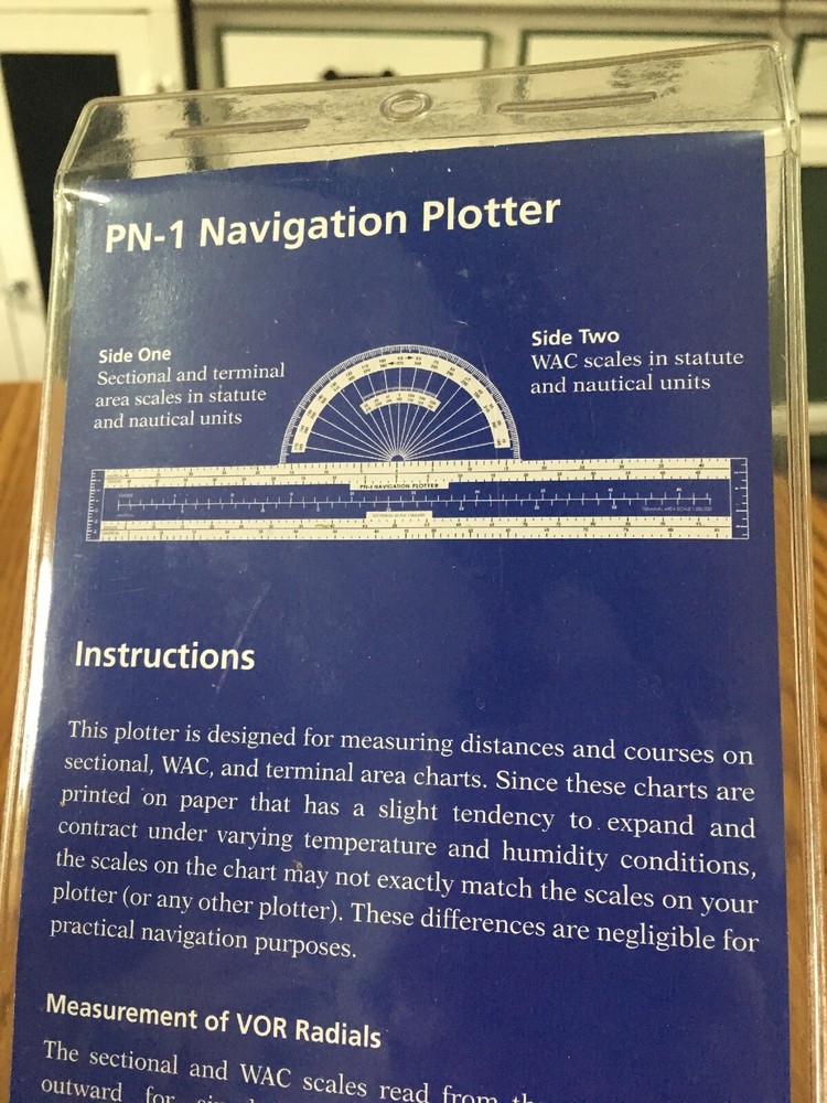 Jeppesen PN-1 Navigation Plotter High Quality Accurate
