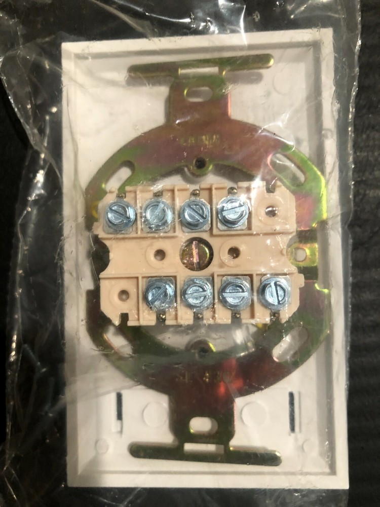 Suttle Plate Duplex SE-625D4-85 Communication Circuit Accessory, NEW