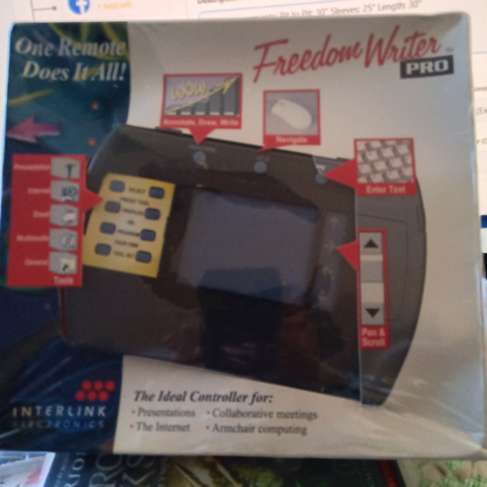 Interlink Freedom Writer Pro Vintage Electronic Presentation Device