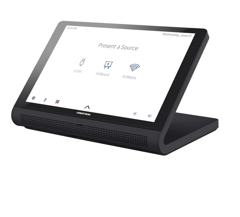 Crestron TS-770-B-S 7 in. Tabletop Touch Screen, Black Smooth - USED