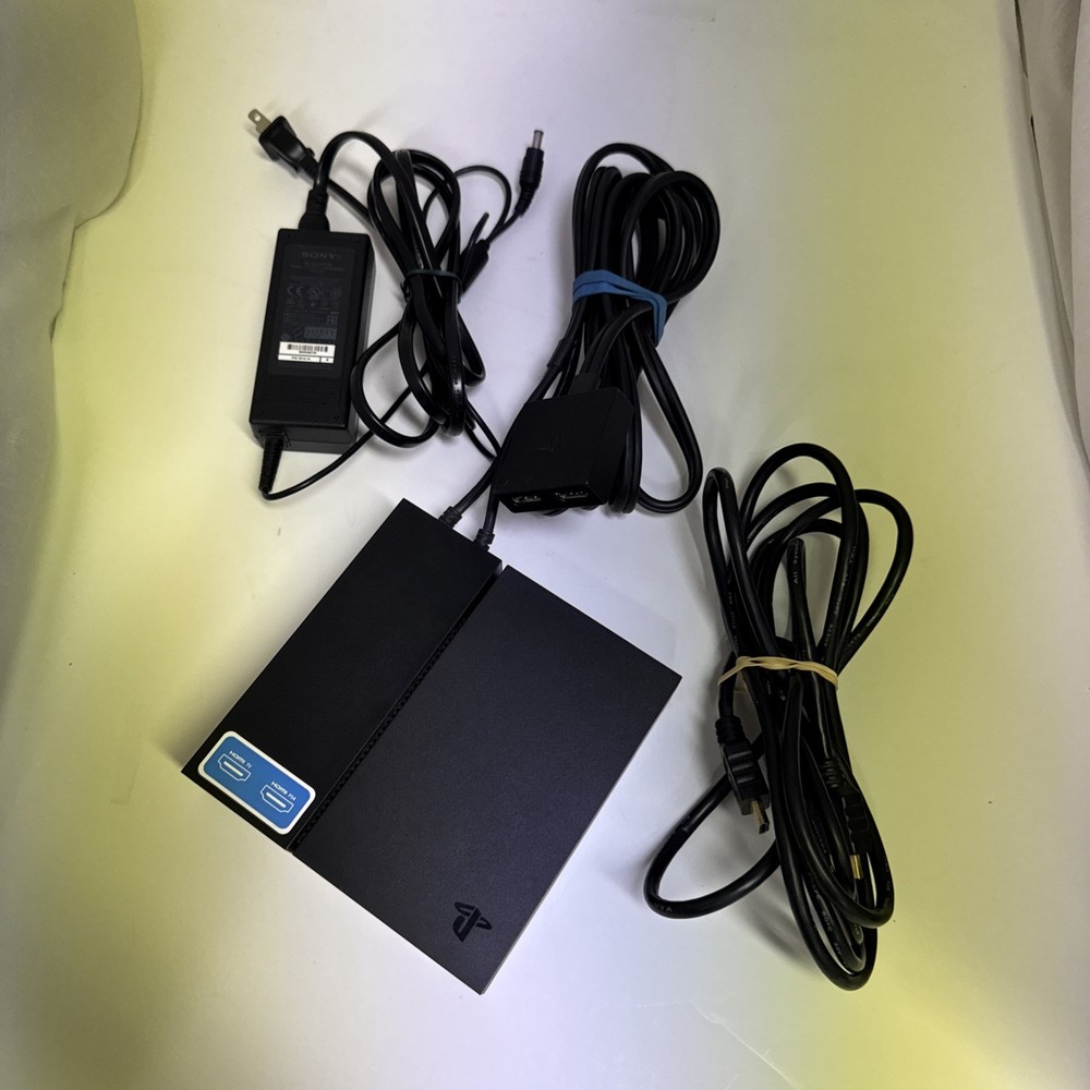 SONY PlayStation PS4 VR Processor Unit, / HDMI And Power Adapter *Untested*