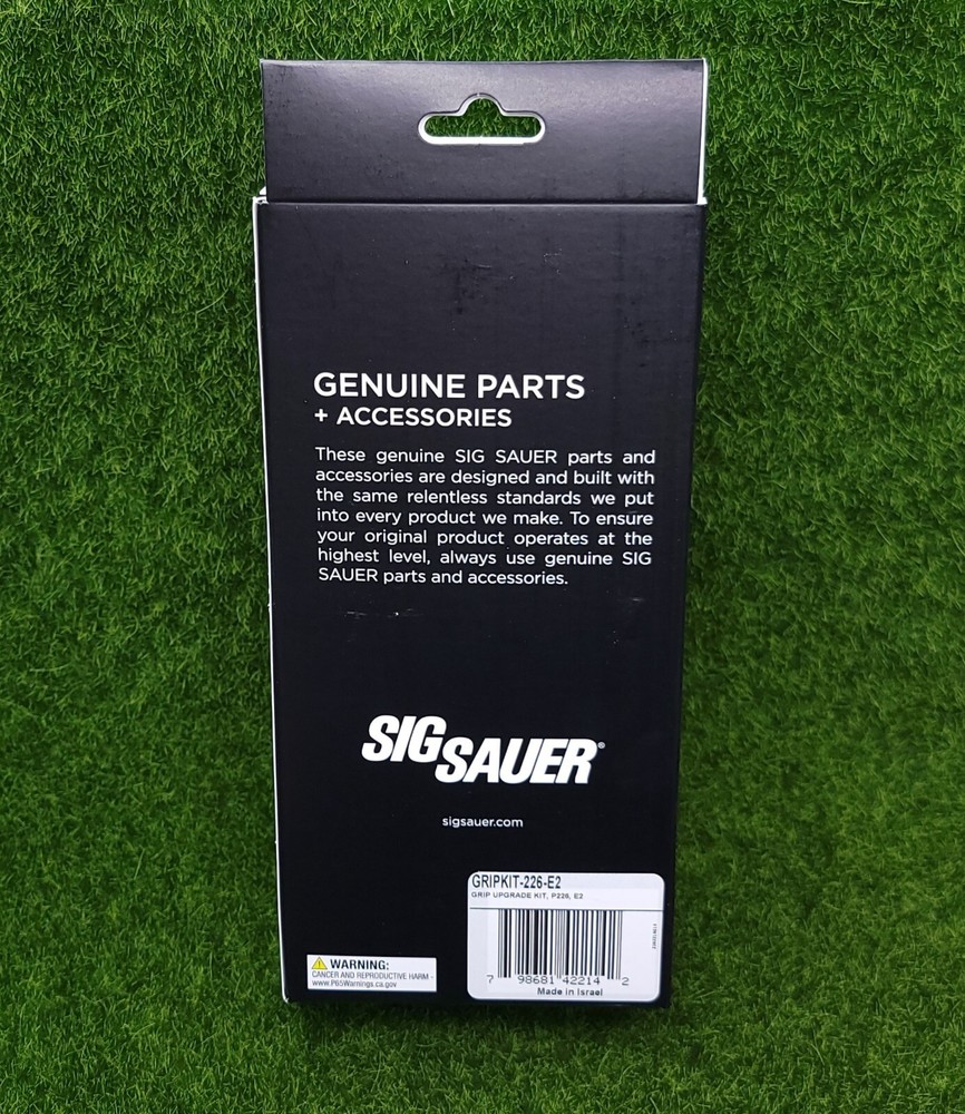Sig Sauer P226 (DA/SA) E2 Grip Upgrade Kit & Removal Tool - GRIPKIT-226-E2