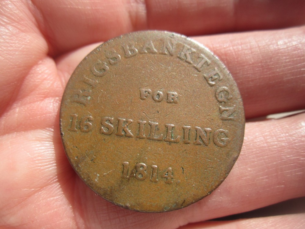 1814 DENMARK 16 SKILLING