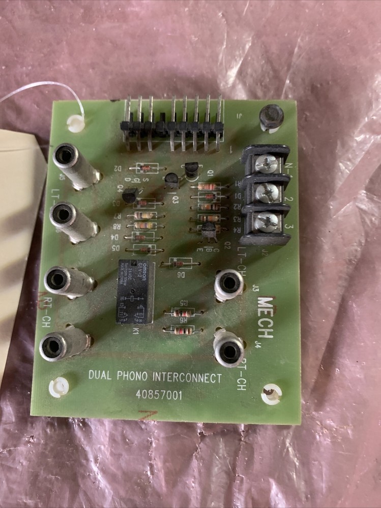 Vintage Old Untested  Jukebox? Dual Phono Interconnect Part If27
