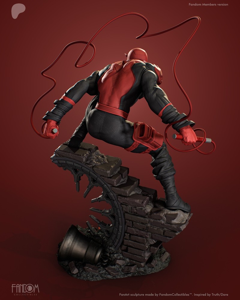 Daredevil 3D Print Unpainted/Unassembled