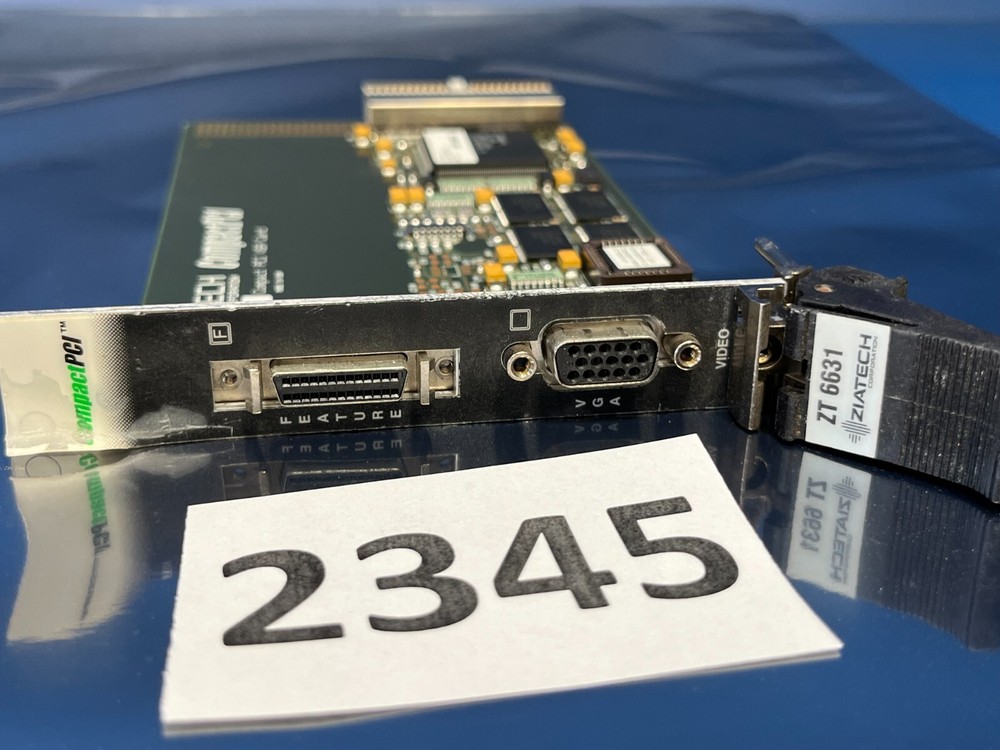 ZIATECH COMPACTPCI VGA CARD PCB-6630-0.1