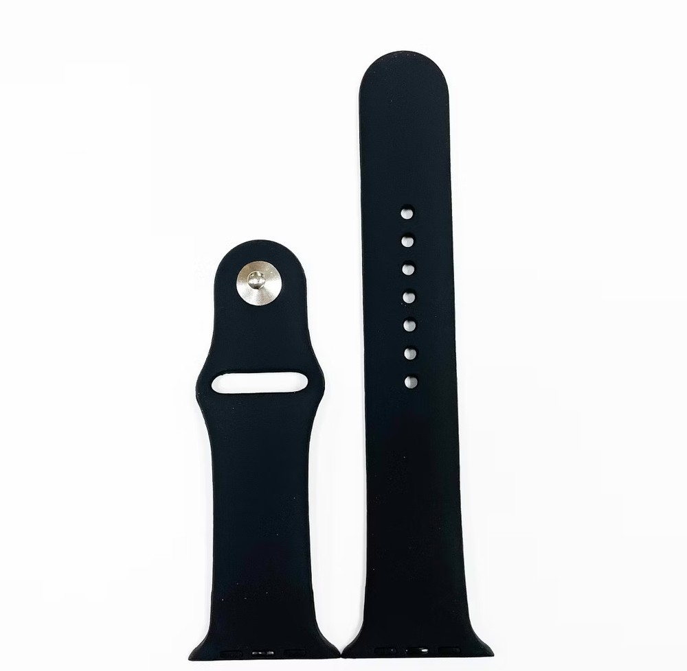 Grey Camo 2 Pack Printed and Solid Apple Watch Band 38MM