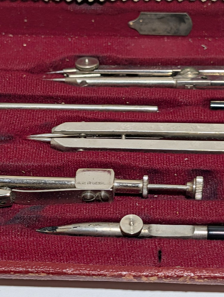 Vintage J.S. Staedtler Mars Drafting Tool Mathematical Instruments Germany