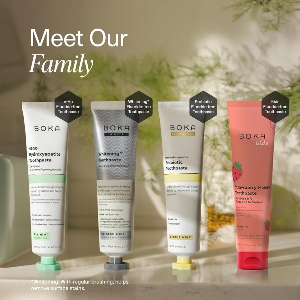 Fluoride Free Toothpaste, Nano Hydroxyapatite Toothpaste, Appropriate for Sensit