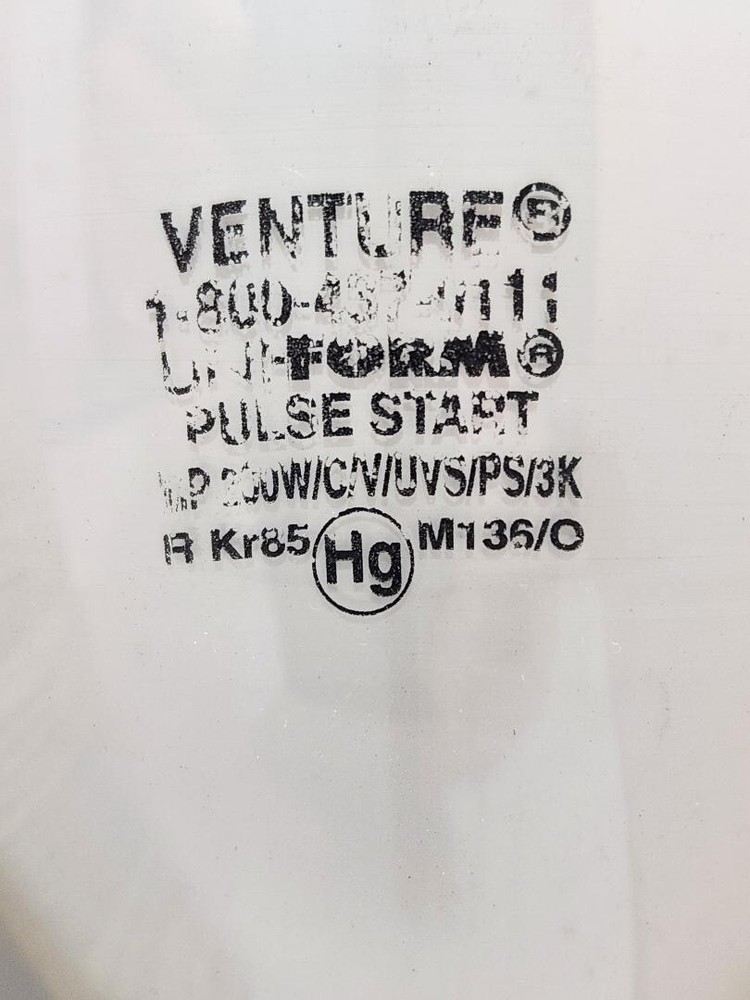 Venture Lighting- MP200W/C/V/UVS/PS/3K *NOS