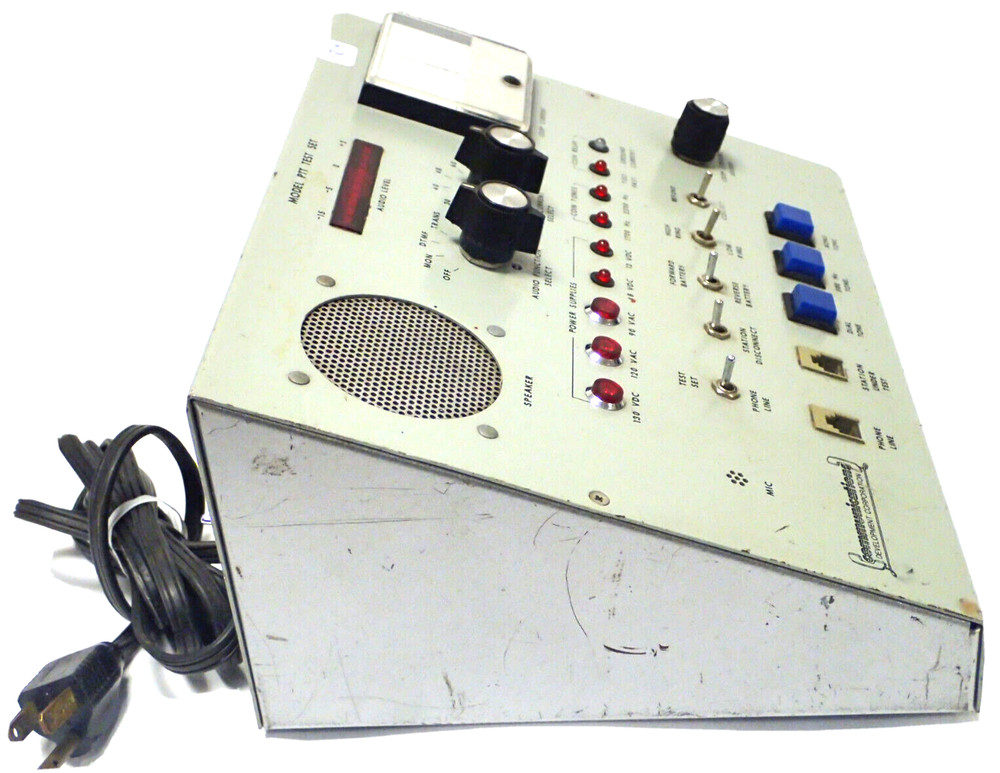 COMMUNICATION DEVELOPMENTS CORP MODEL PTT TEST SET REV 3.1 VINTAGE