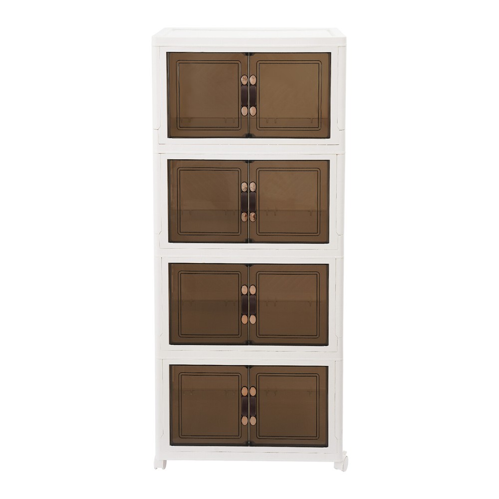 Large Collapsible Storage Bins Bedroom Folding Storage Box Stackable Storage Box