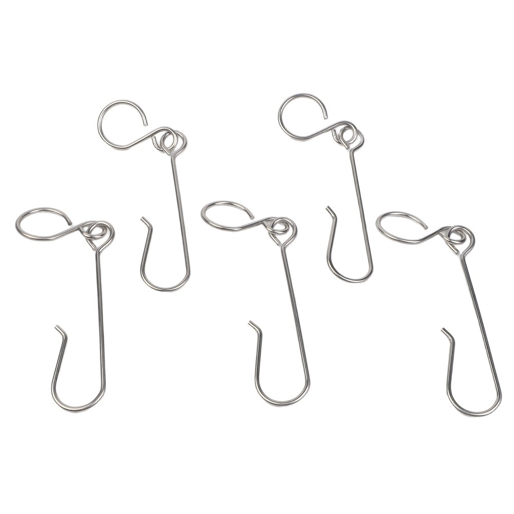 5 Pack Multi Purpose Stainless Steel Bottle Hooks for MAPP and Propane Use