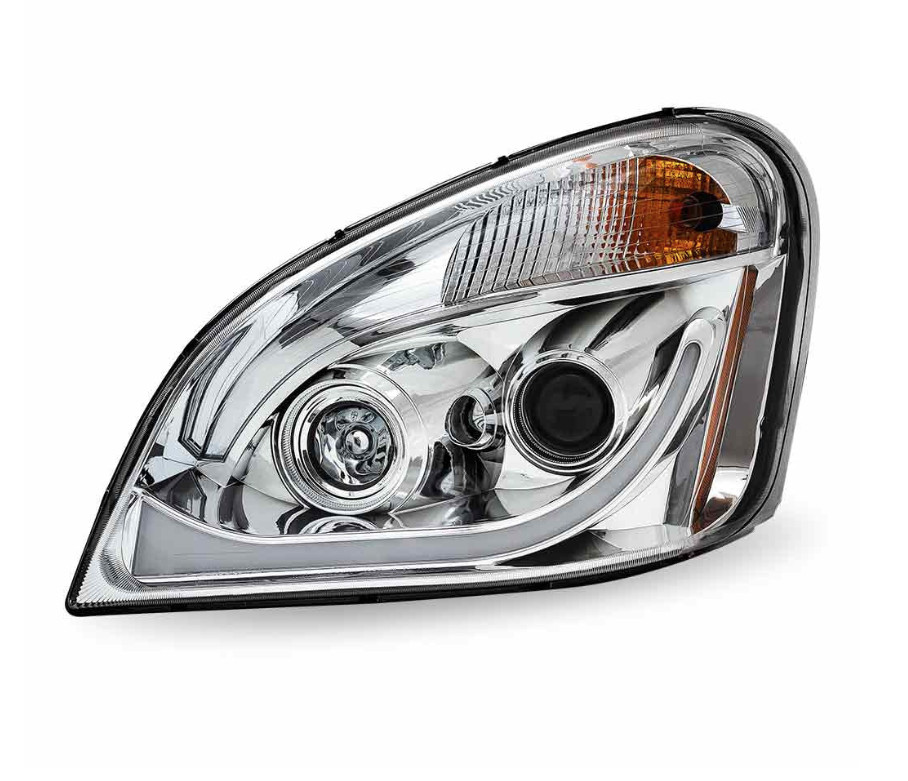 FREIGHTLINER CASCADIA PROJECTOR HEADLIGHT DRIVER SIDE LH TLED-H66