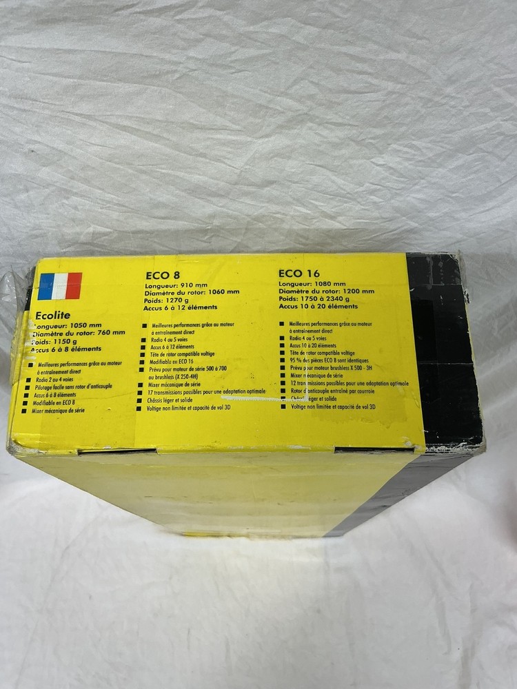 IKARUS ECO 8 ELECTRIC HELICOPTER W/ BOX & INSTRUCTIONS & CONTROLLER BUILT