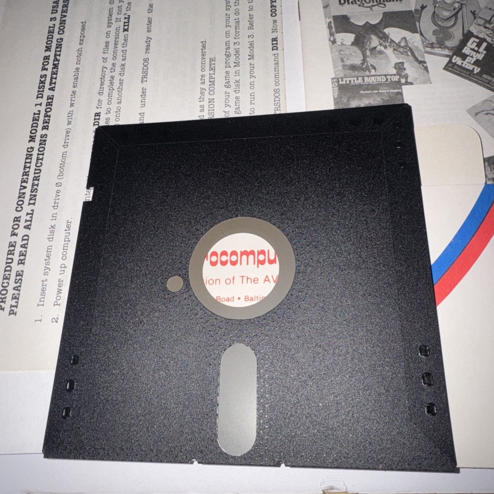 Avalon Hill GFS Sorceress Space Simulation Atari 800 Disk 1982 Complete