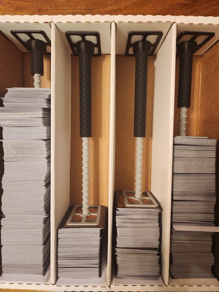 Trading Card Adjustable Storage Spacer X4