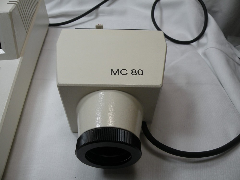 Carl Zeiss MC-80 Microscope Camera Exposure Controller w/ Camera, Cord & Cable