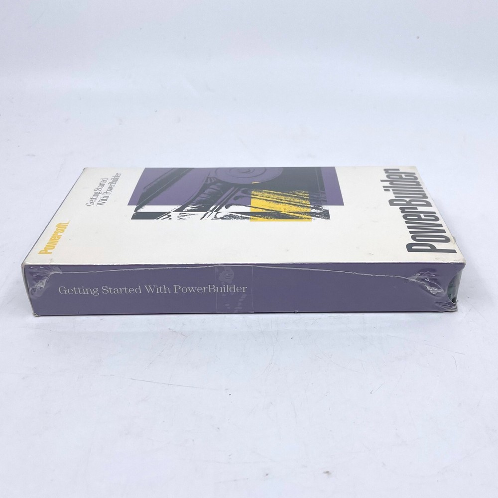 Powersoft Getting Started with PowerBuilder Tutorial VHS Tape