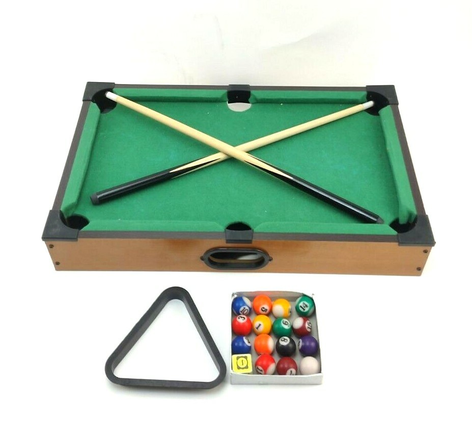 Totes The Tabletop Billiards Pool Table 2014 Missing The #12 Ball Used Condition