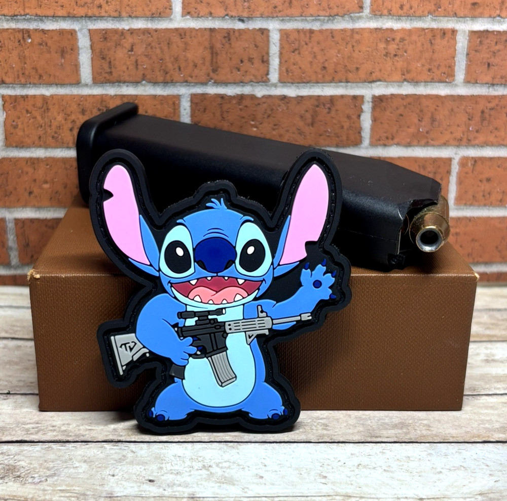 Tactical Morale PVC Patch - Alien 626 Patch - I Choose Violence Gun Alien Patch