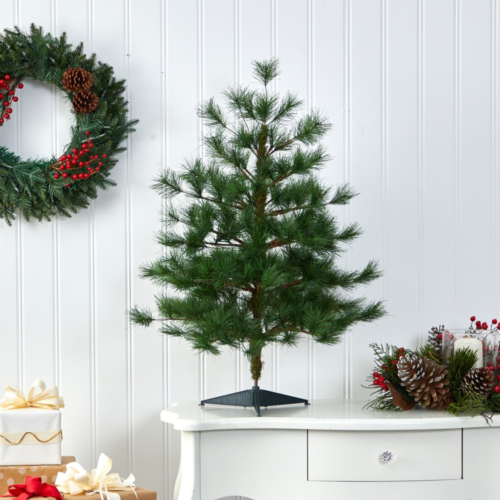 Nearly Natural 3ft Yukon Mixed Pine Artificial Christmas Tree