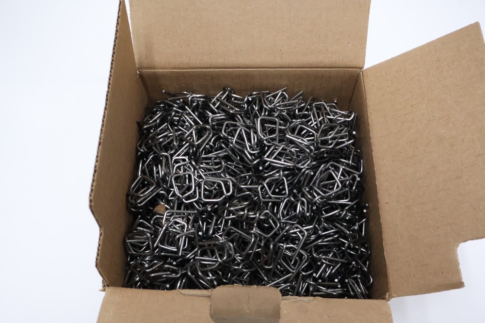 1/2" Wire Poly Strapping Buckles - 1000 Pack
