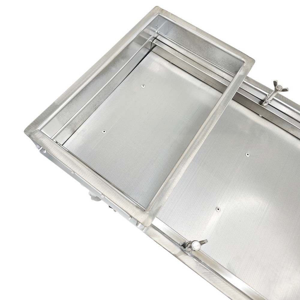 Stainless Straight Linear Screen Linear Vibrating Screen JG30-75 0.5mm Screen