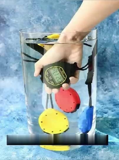 FCXJTU Digital Simple Stopwatch Timer, No Bells, Alarm, Basic Black