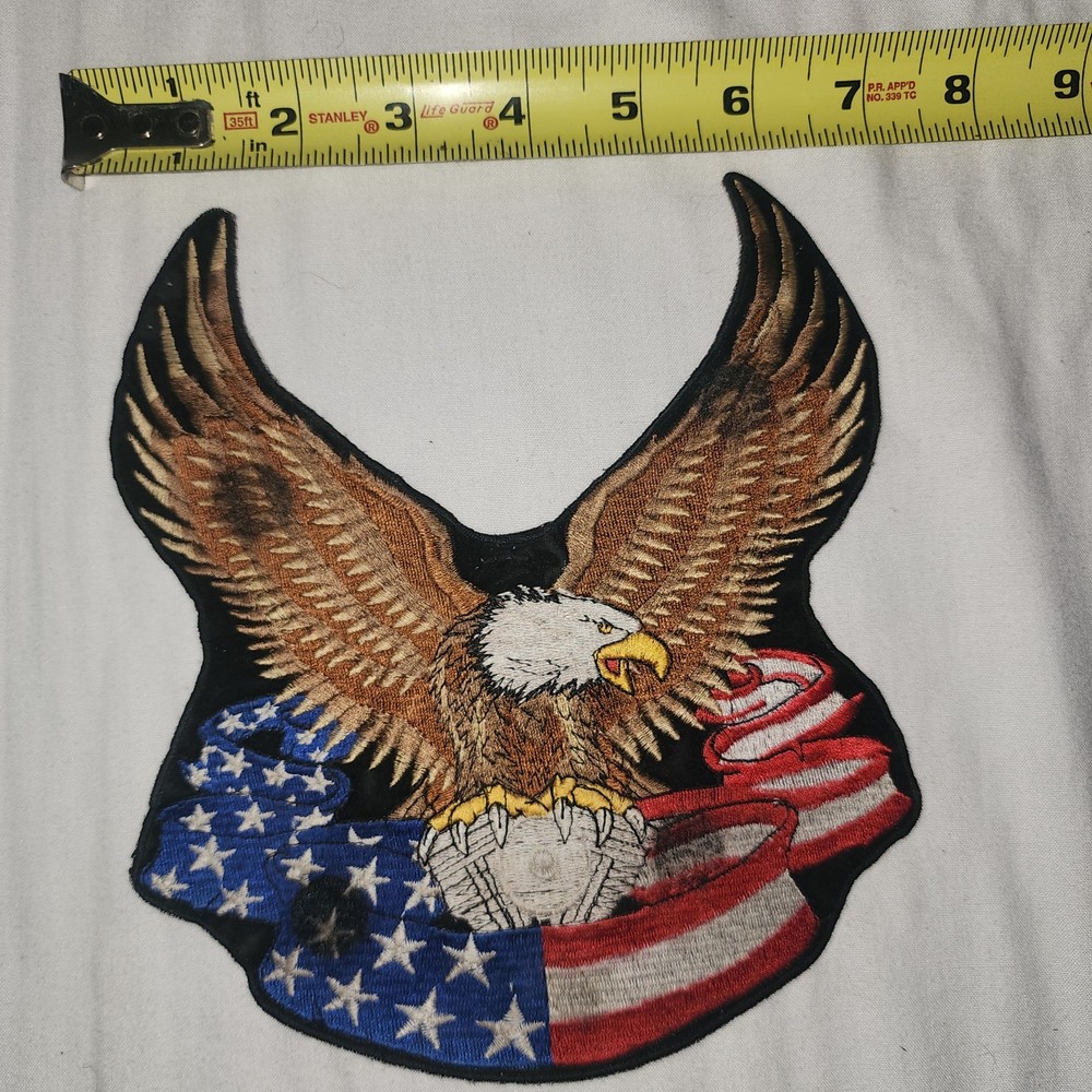 Eagle w/Flag Patch