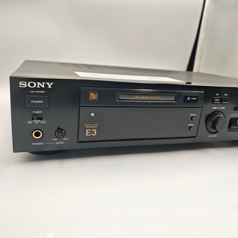 Sony MDS-E3 MD Deck Recorder Pro MiniDisc ATRAC Tested Working