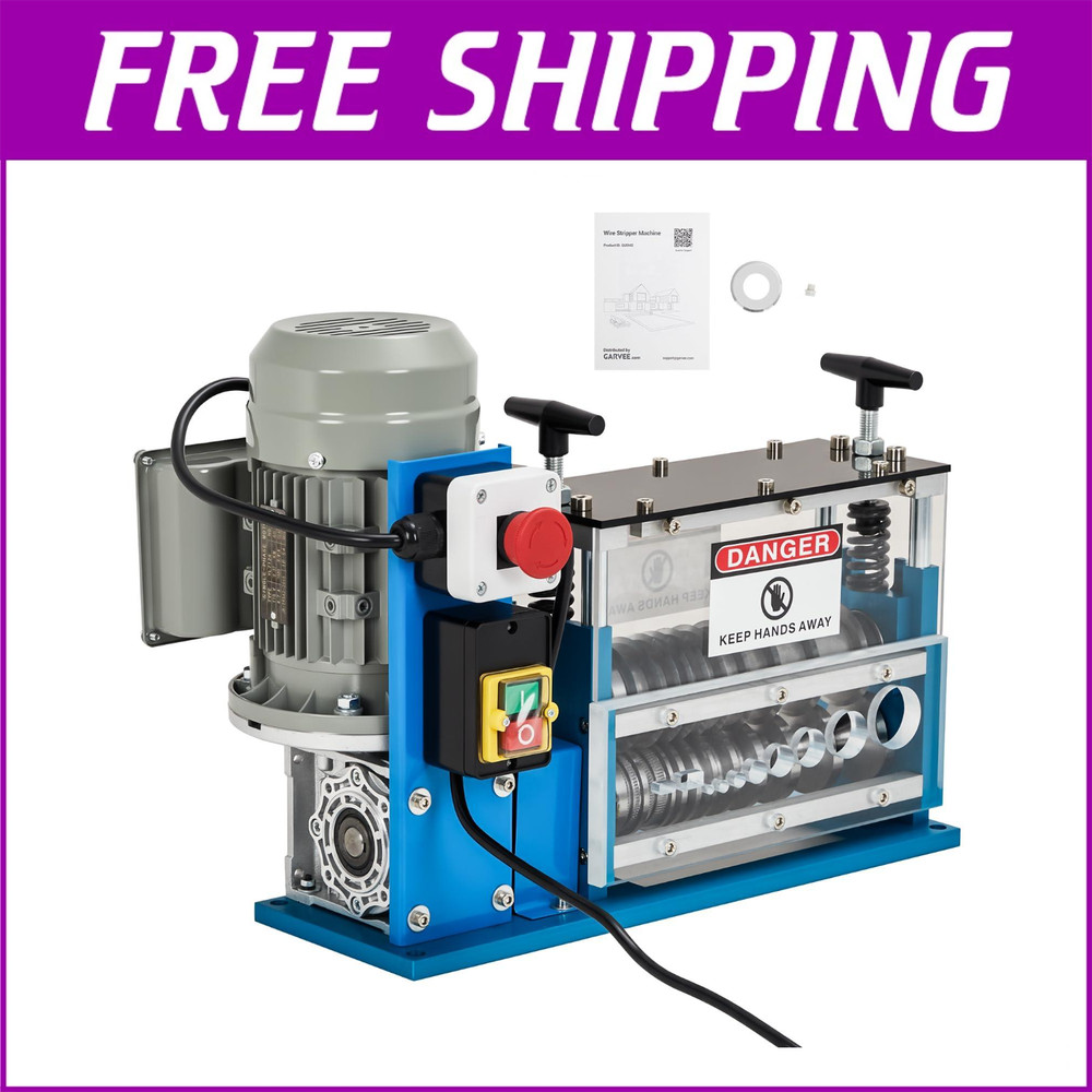 🔝Automatic Scrap Cable Stripper Electric Wire Stripping Machine Copper Recyclin