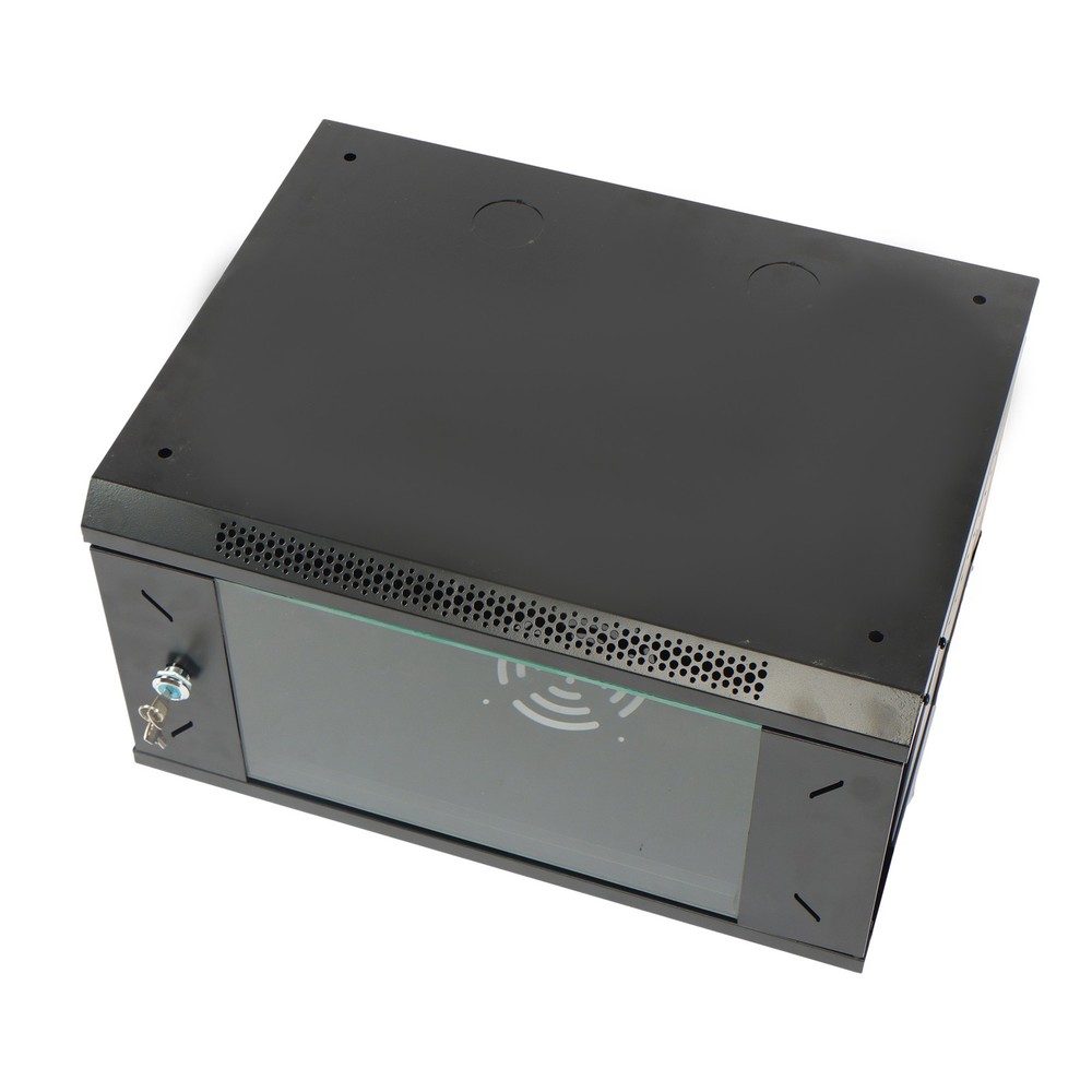 6U Wall Mount Network Server Rack Cabinet Enclosure 15.5'' Deep Door Lock