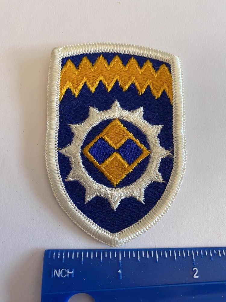 US Army Alaska Support Command Patch Full Color Patch INV5445