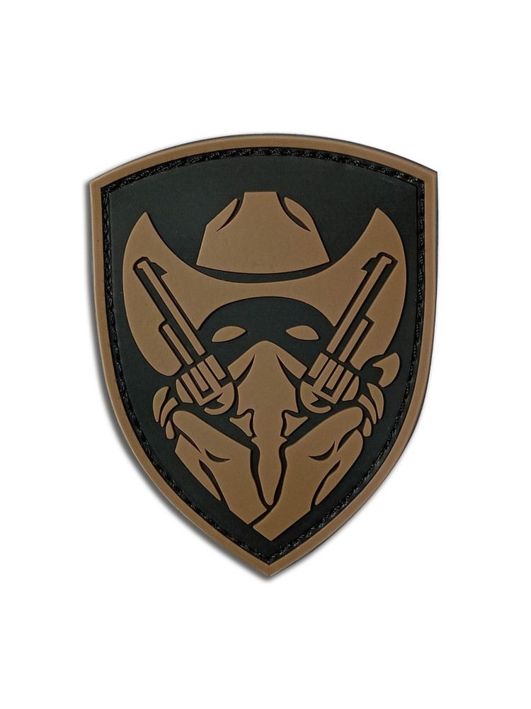 Cowboy Design PVC Patch - Hook and Loop - Tactical Morale Patch - Free Shipping