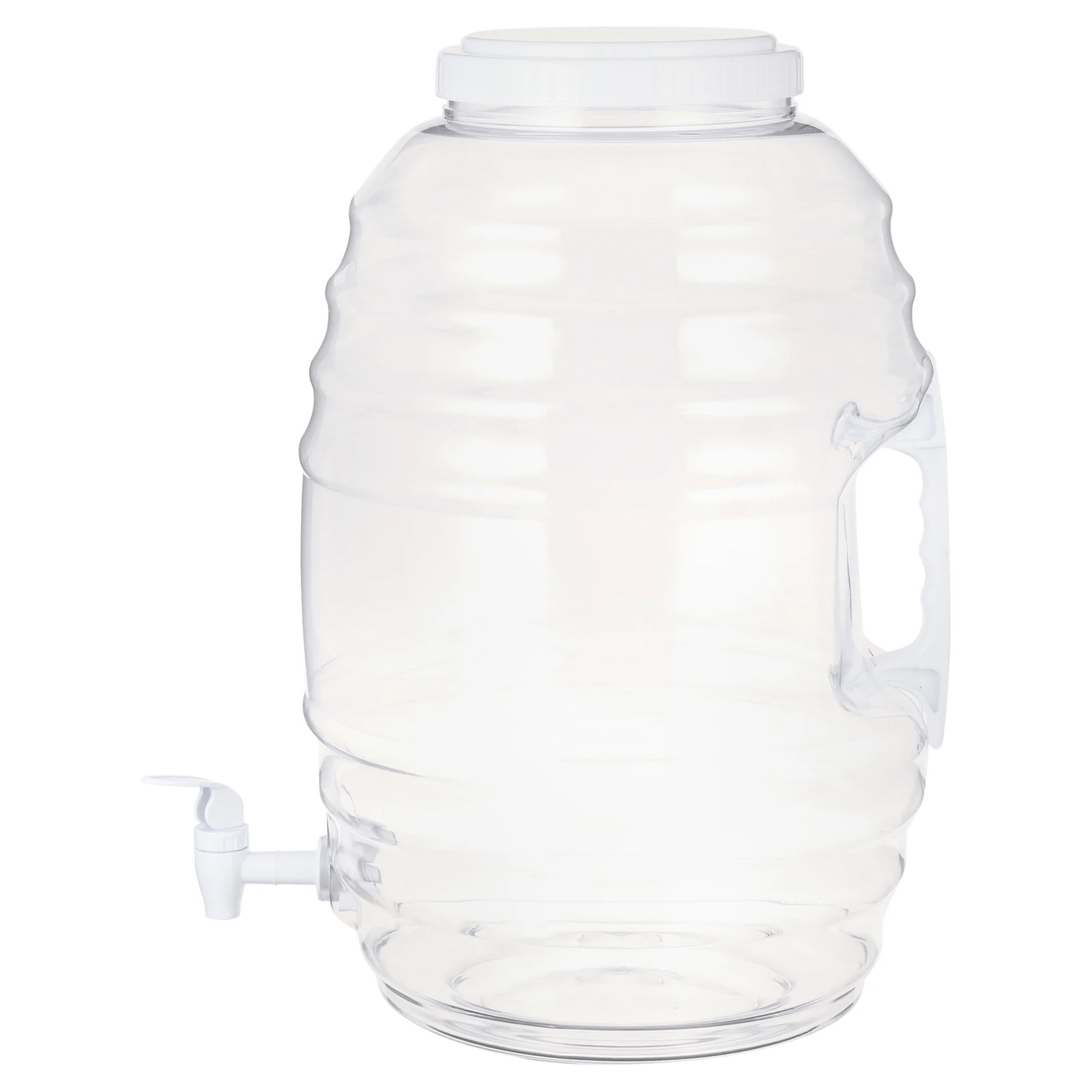5 Gallon Vitrolero White Beverage Dispenser