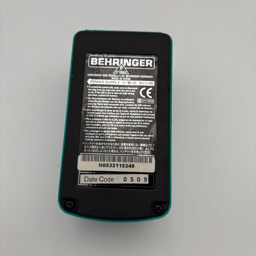 BEHRINGER CS100 Compression Sustainer