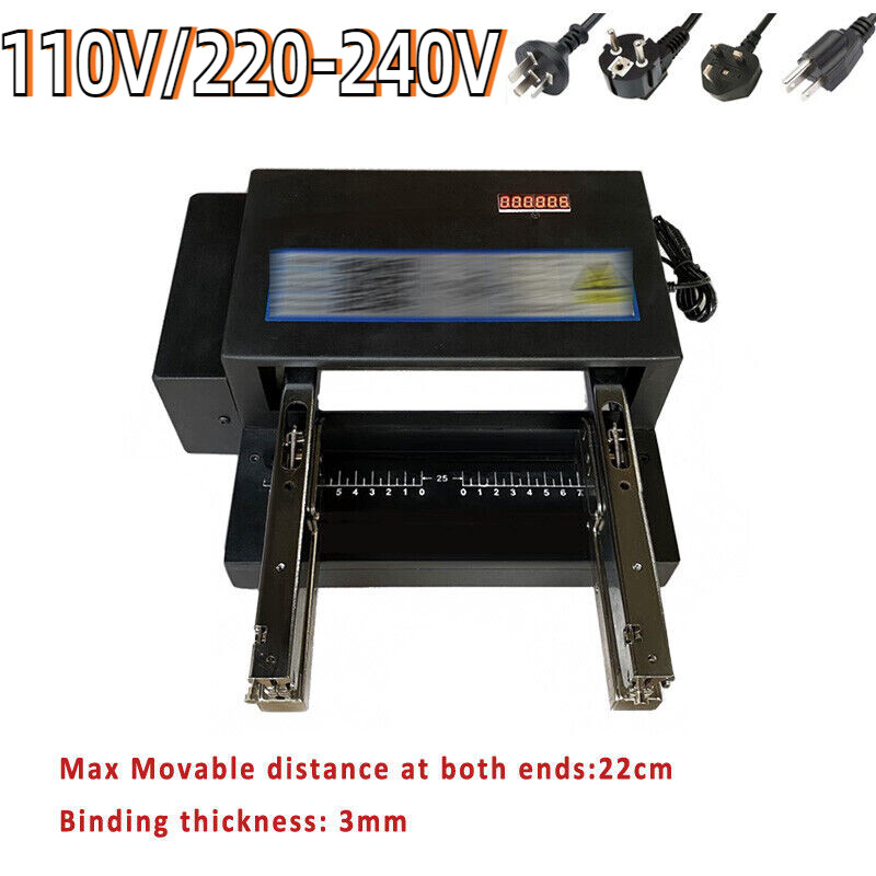 Electric Double Head Stapler Automatic Binder Multi-head Card Binding Machine