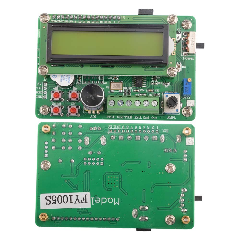 DDS Function 5MHz Signal Generator Module Sine/Triangle/Square Wave TTL Output