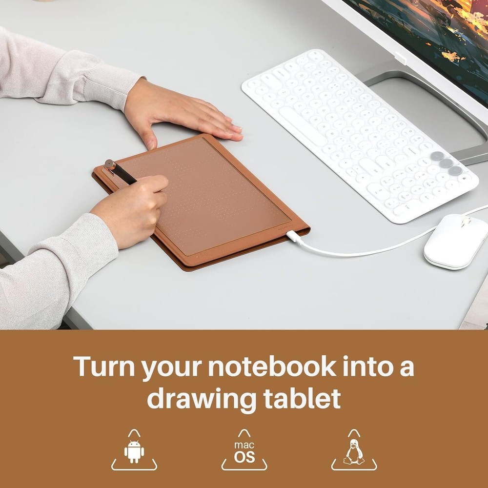 HUION Note Notebook Paper Drawing Tablet Electronic Writing Pad Refurbished