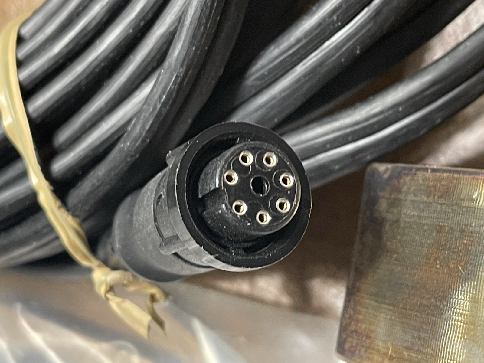 Airmar thru hull transducer B744V Deep-Speed-Temp 7 pin For Simrad