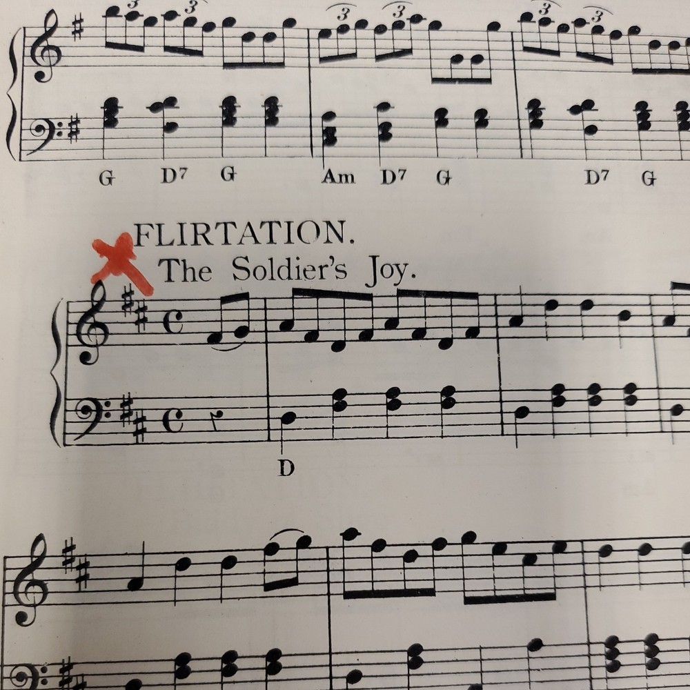 Vitage Sheet Music bundle