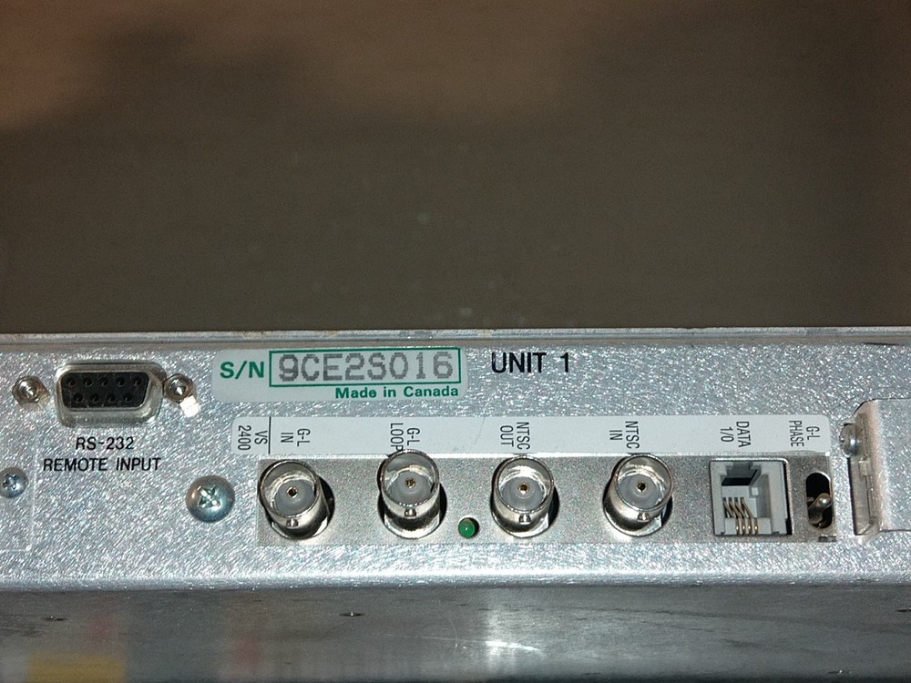 DPS Microsync ES-2200S Dual Expansion system Freeze Proc Amp Frame
