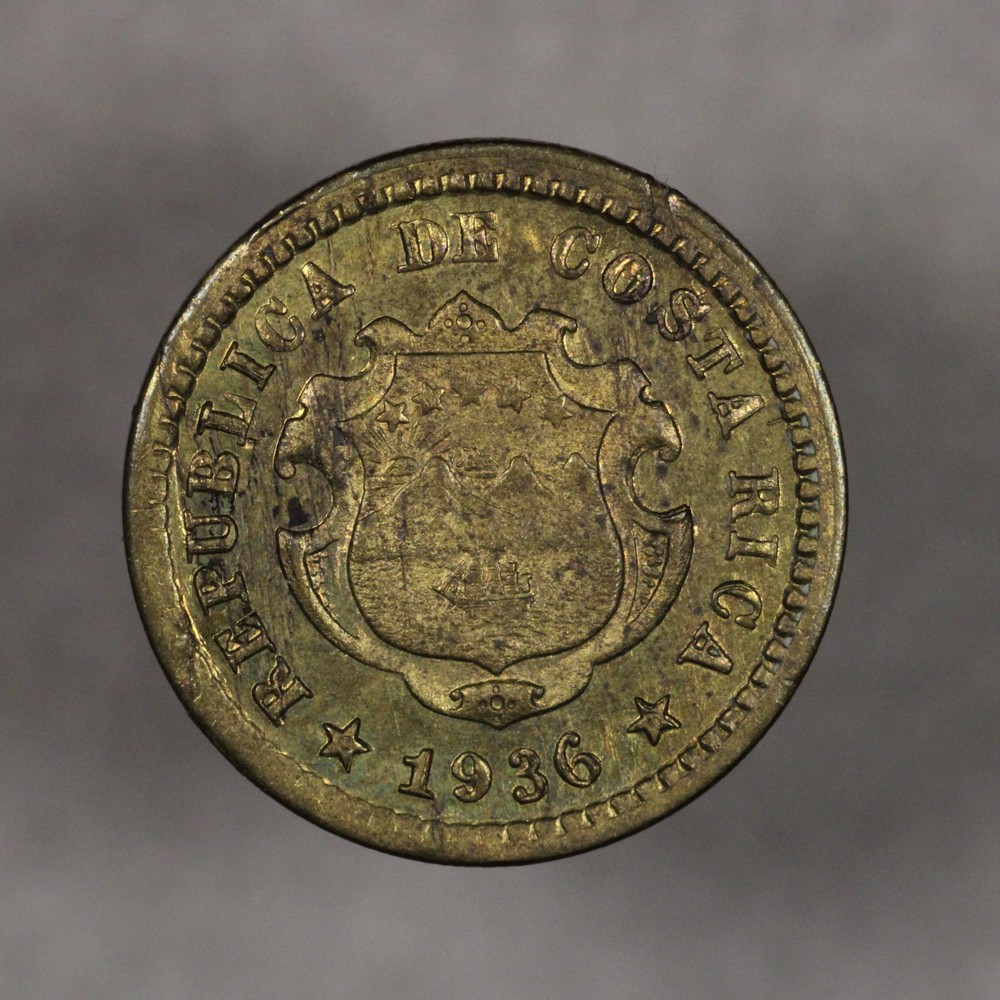 1936 Costa Rica 5 Centimos