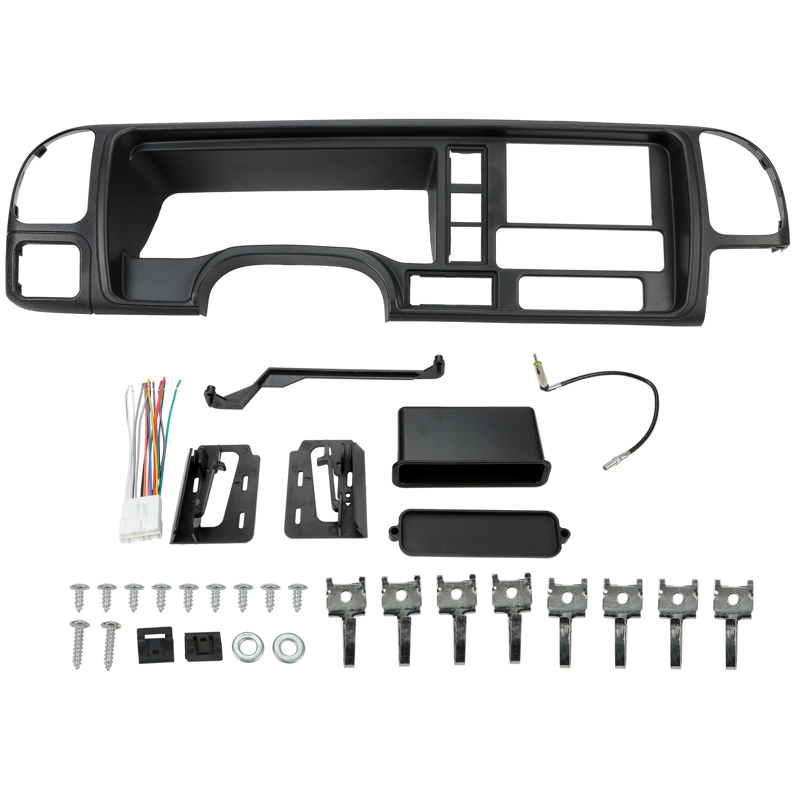 Radio Stereo Double Din Truck Dash Kit For 1995-2002 GMC Full Size Trucks / SUVs